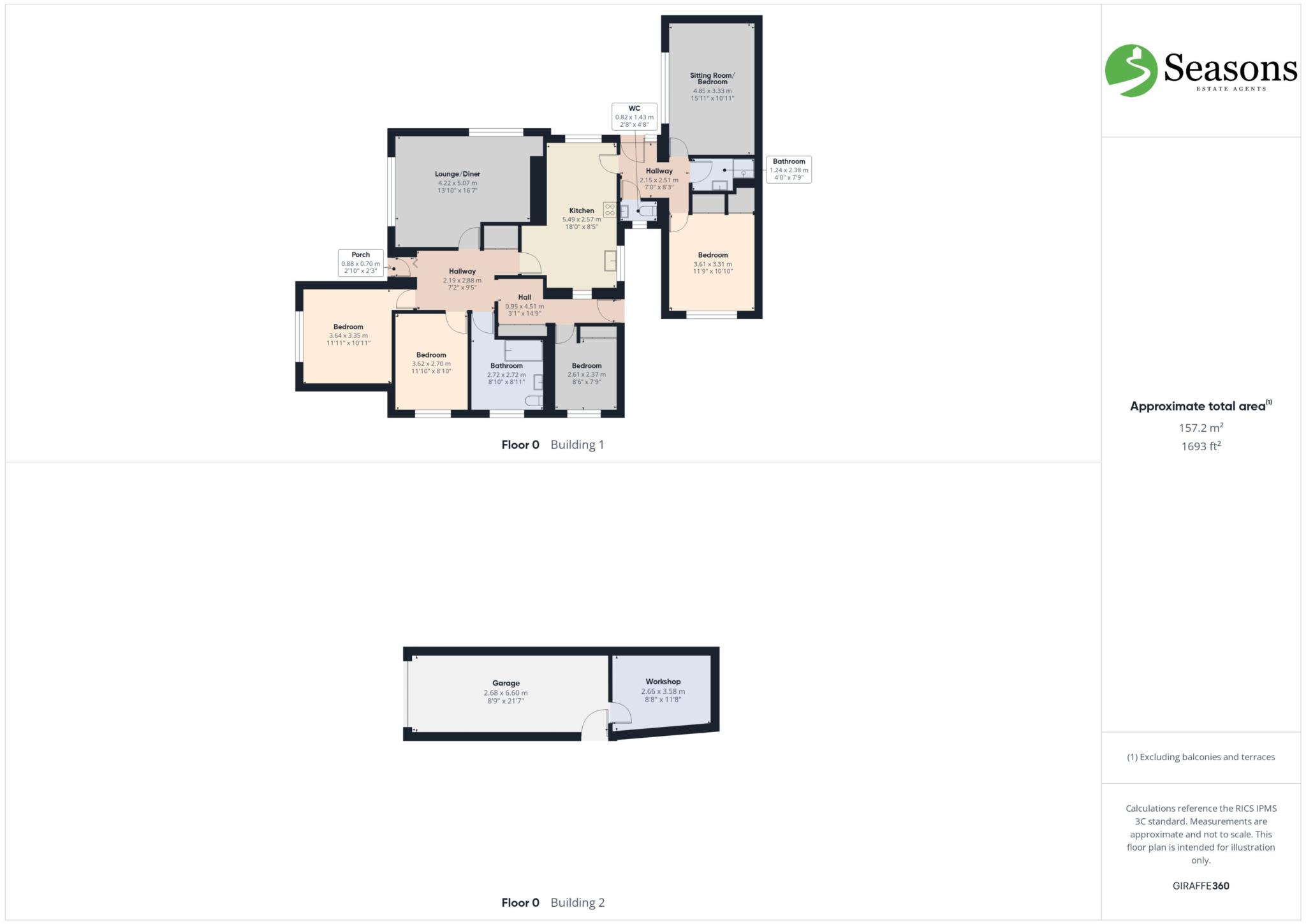 Shir-Dean, Looe floorplan