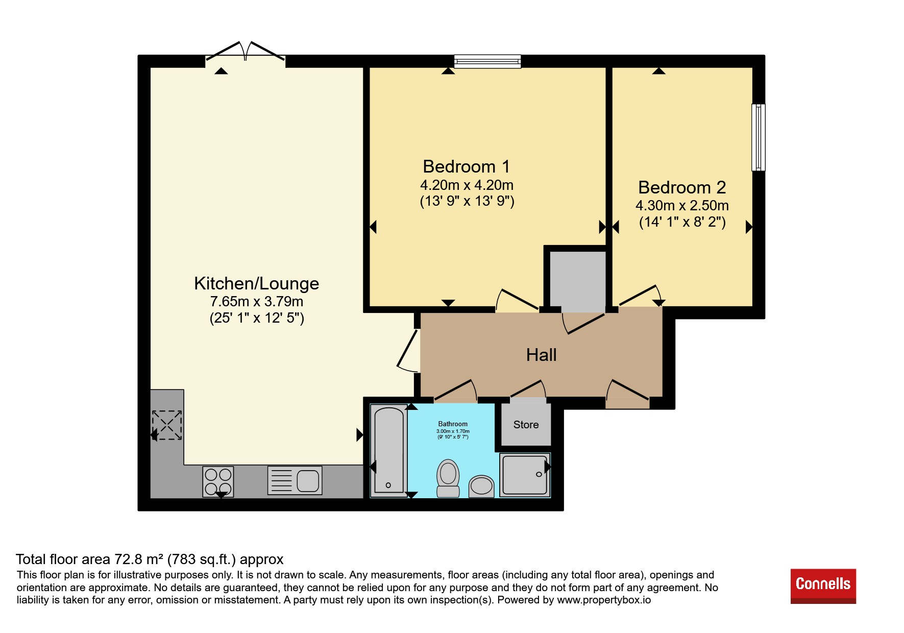 12, Station Place, 114-118, Kings Road, Brentwood floorplan