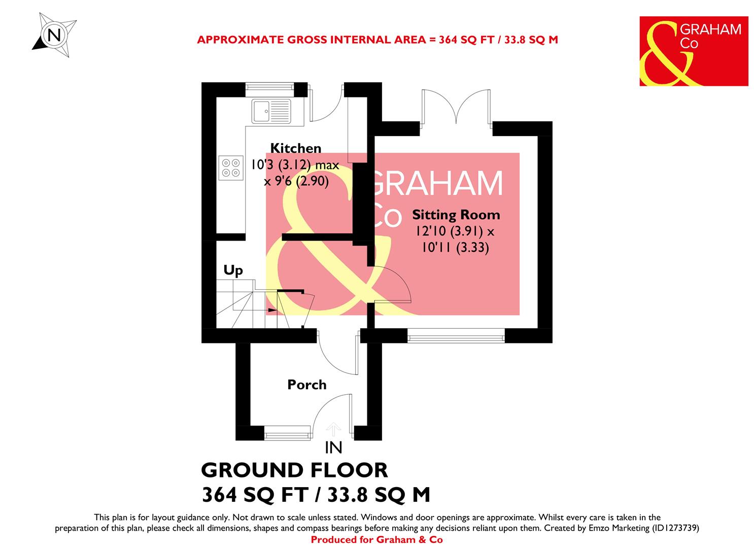78, King George Road, Andover floorplan
