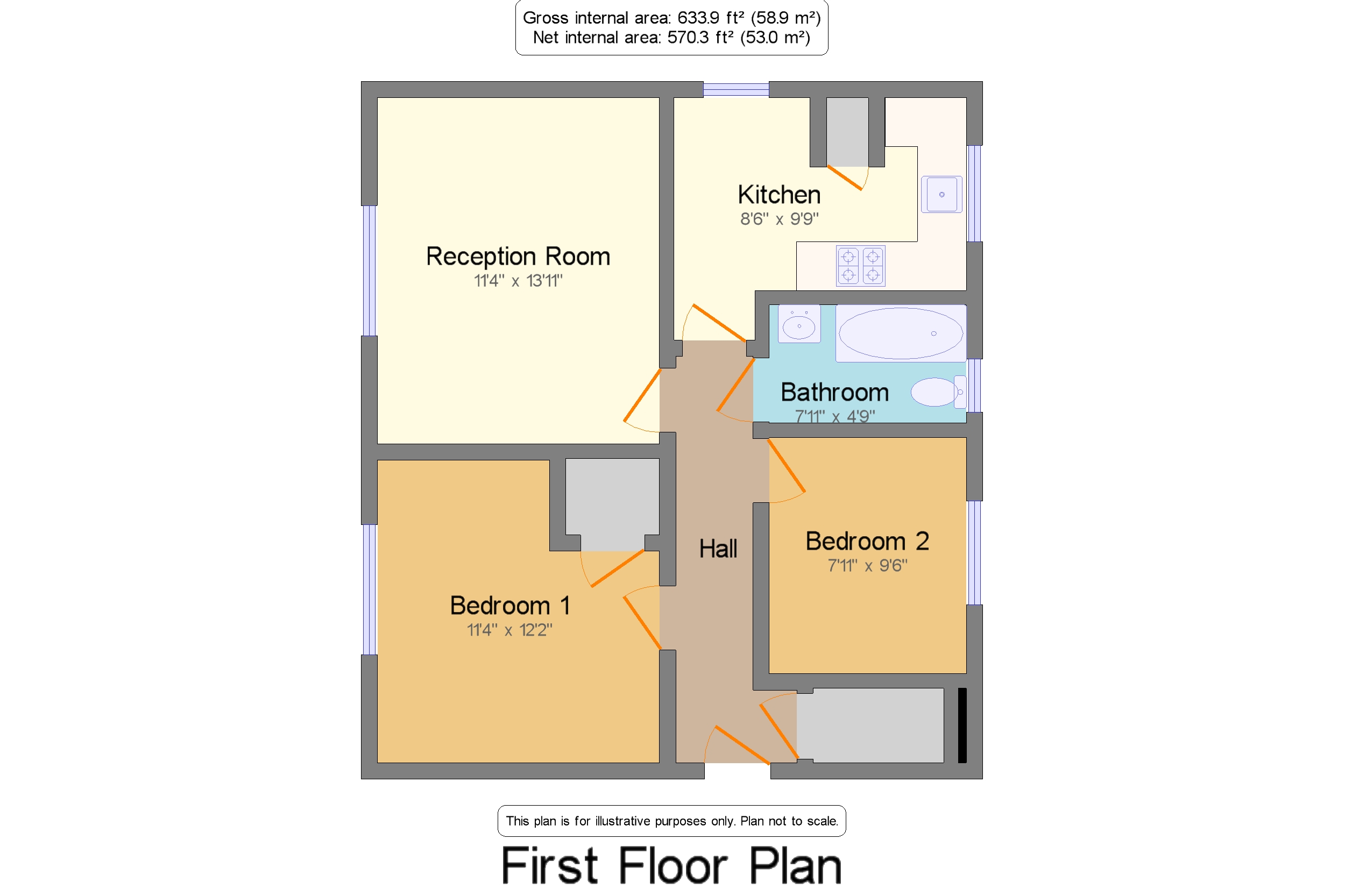 2 Bedrooms Flat for sale in Bayham Court, Wadhurst, Wadhurst Sussex TN5