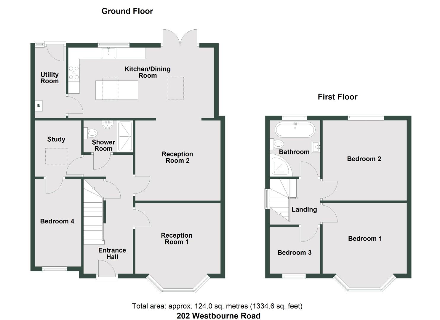 202, Westbourne Road, Penarth floorplan