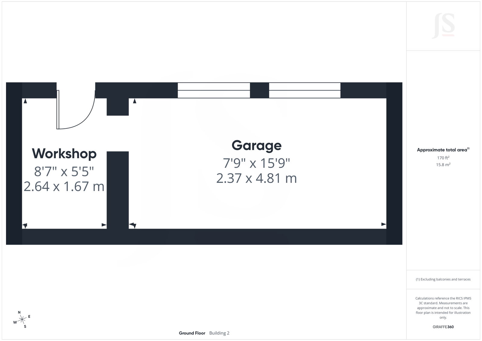 3, Overhill, Southwick floorplan