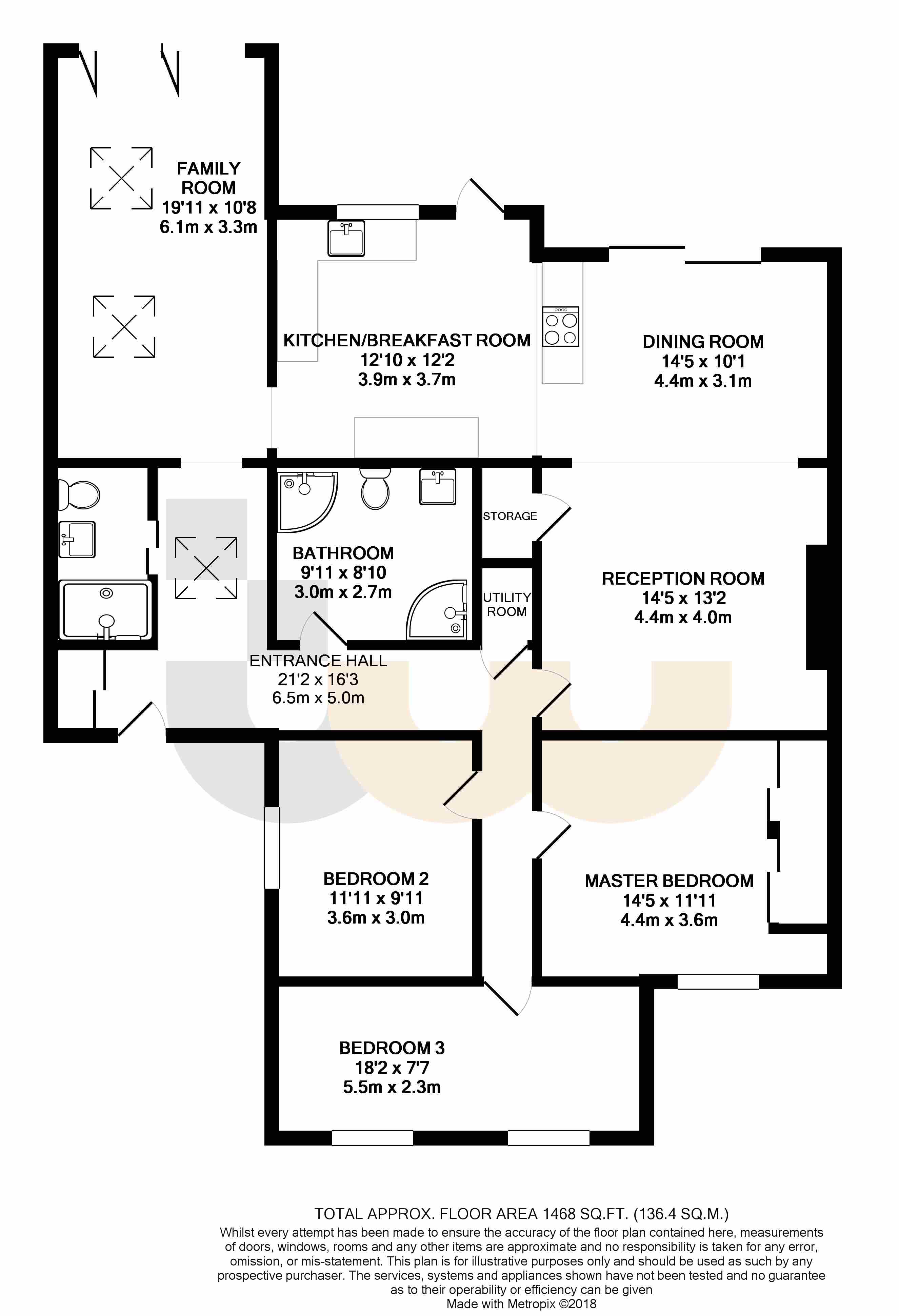 3 Bedrooms Semi-detached bungalow for sale in Oundle Avenue, Bushey WD23