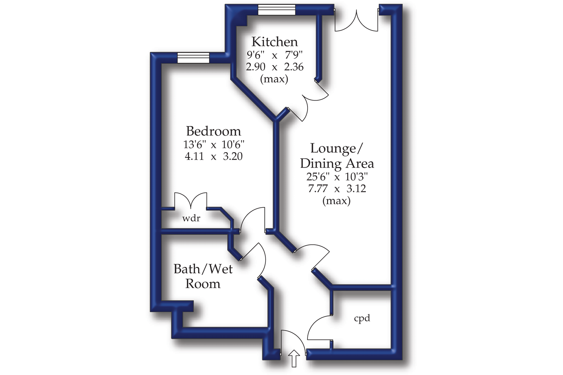 Apartment 4, Aire Valley Court,, Beech Street, West Yorkshire floorplan