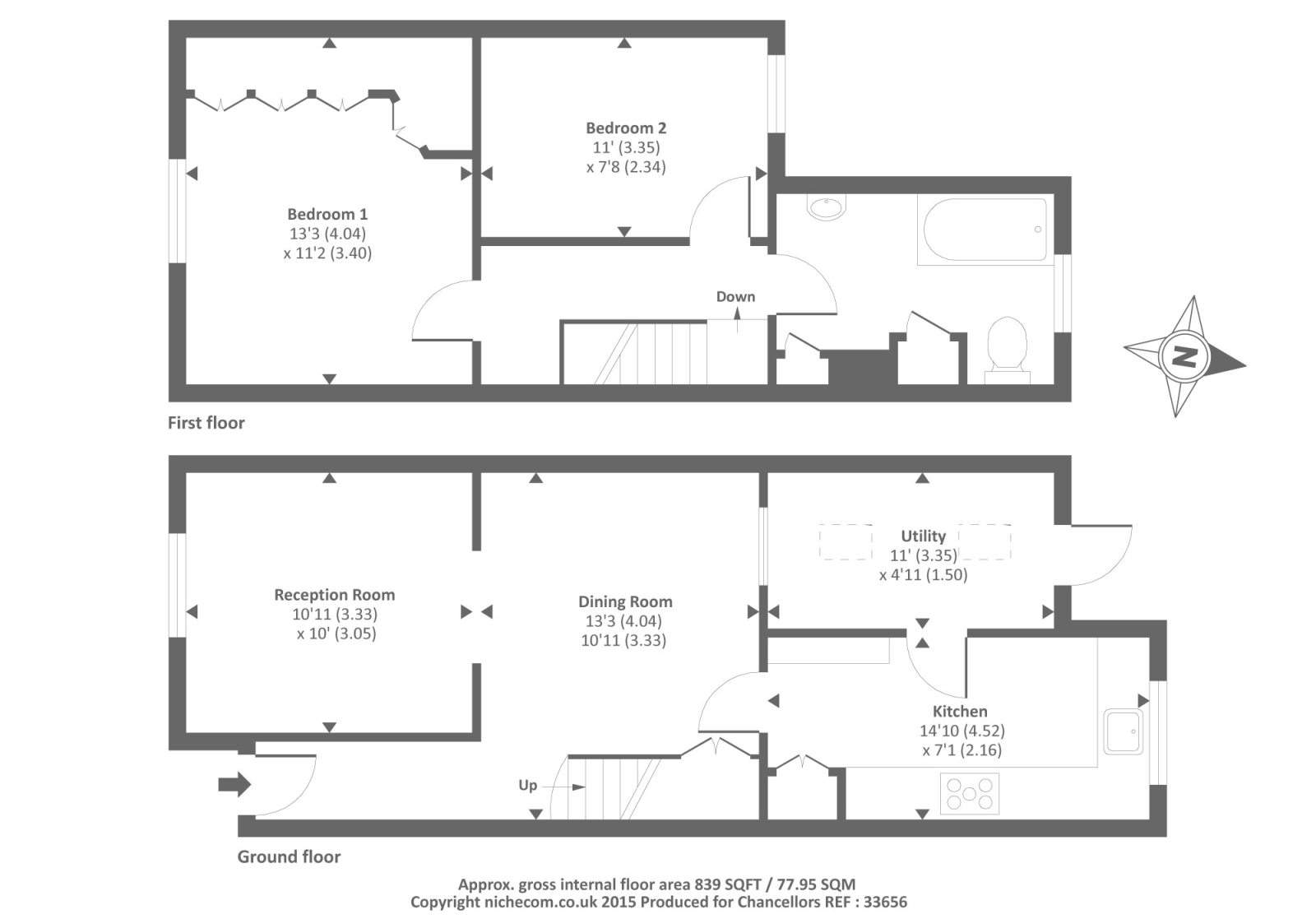 2 Bedrooms Terraced house to rent in Newbury, Berkshire RG14