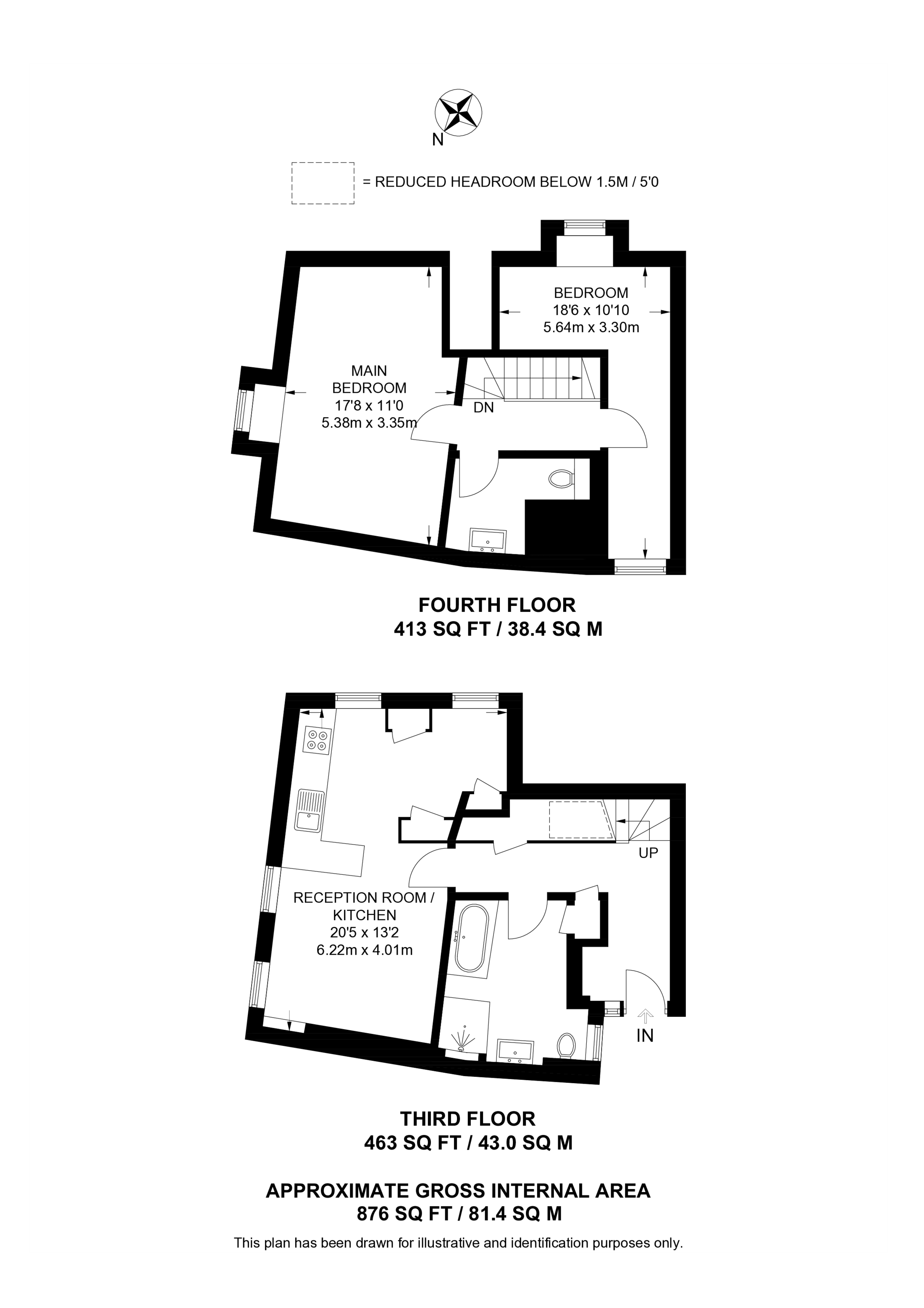 Lyons Place, St John's Wood floorplan