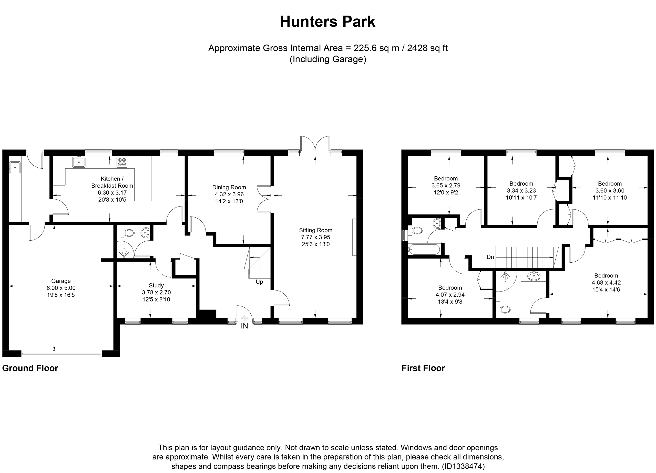 Hunters Park, Berkhamsted floorplan