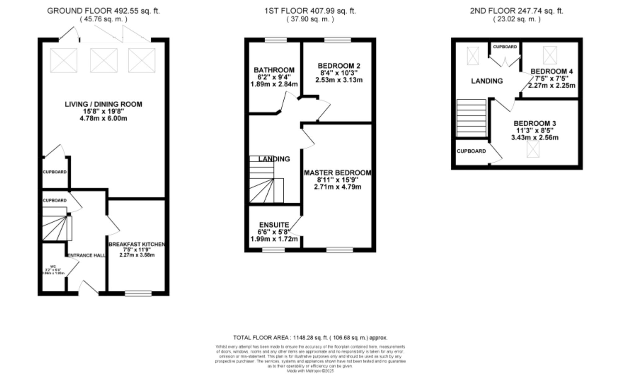 71 Stone Road, Uttoxeter floorplan