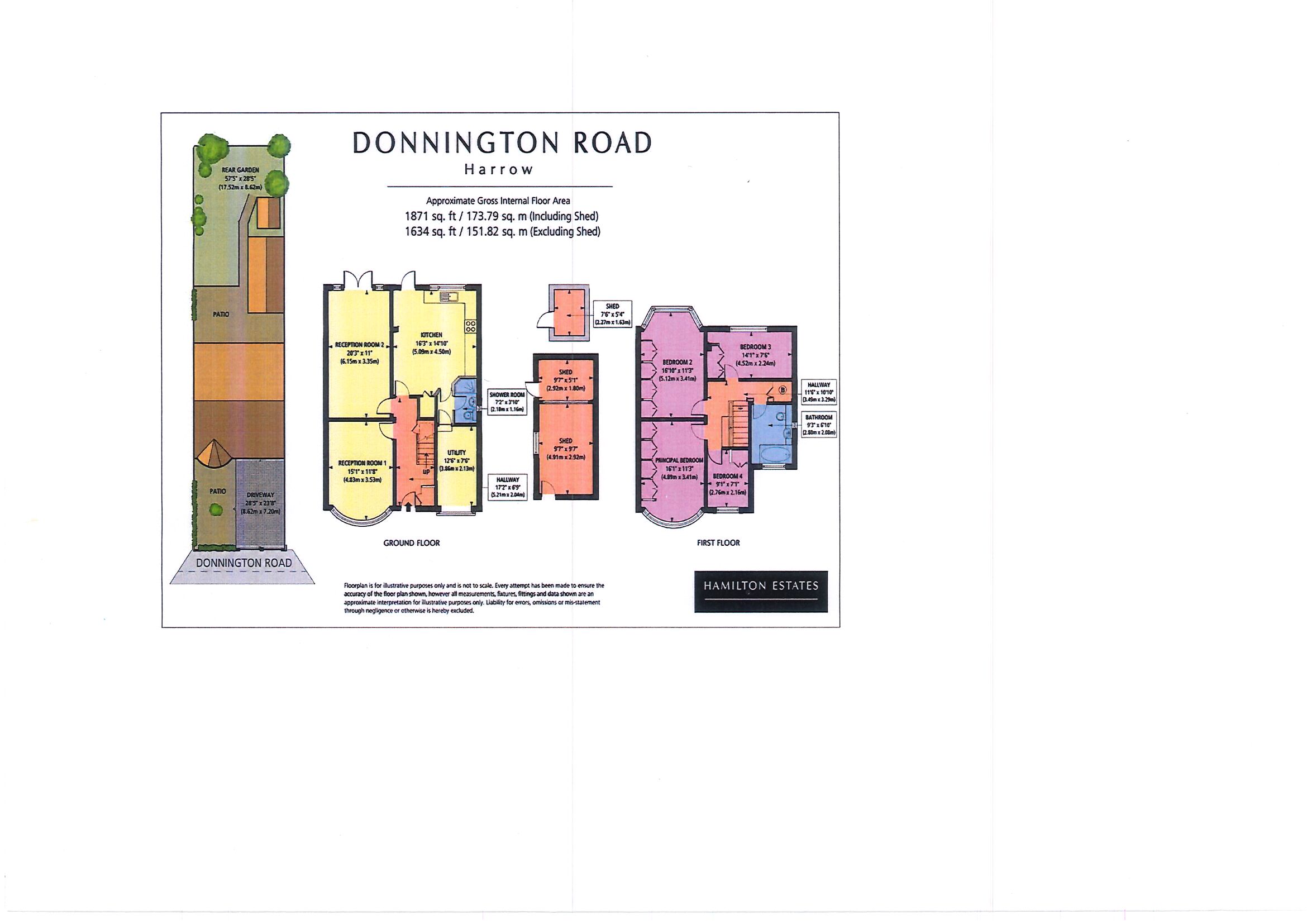 28, Donnington Road, Harrow floorplan