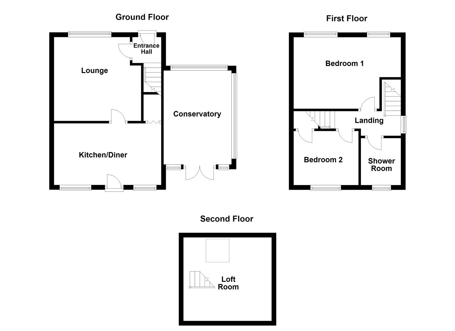 Chiltern Road, Dewsbury WF12, 2 bedroom semidetached house for sale