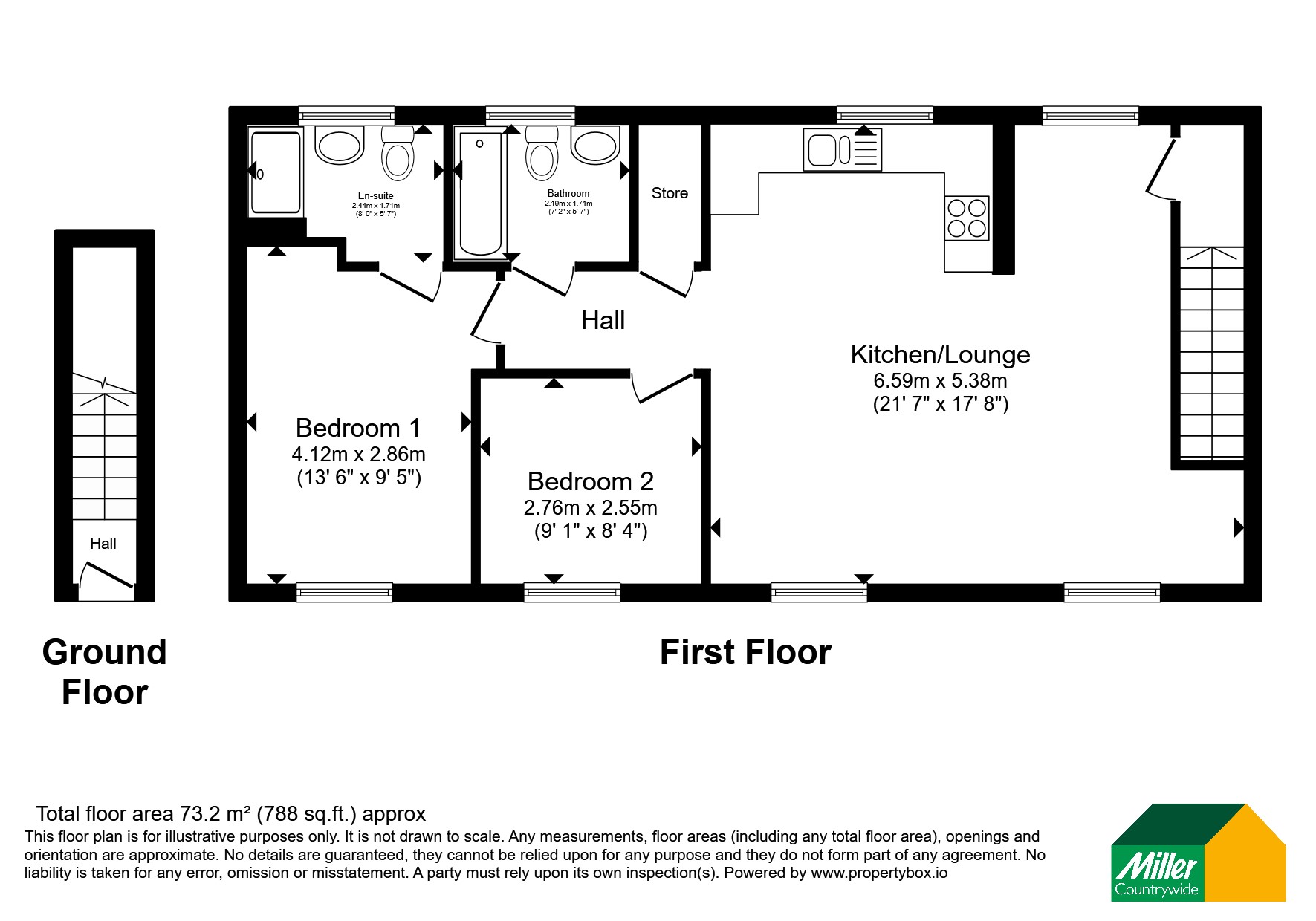 13, Onyx Walk, Cornwall floorplan