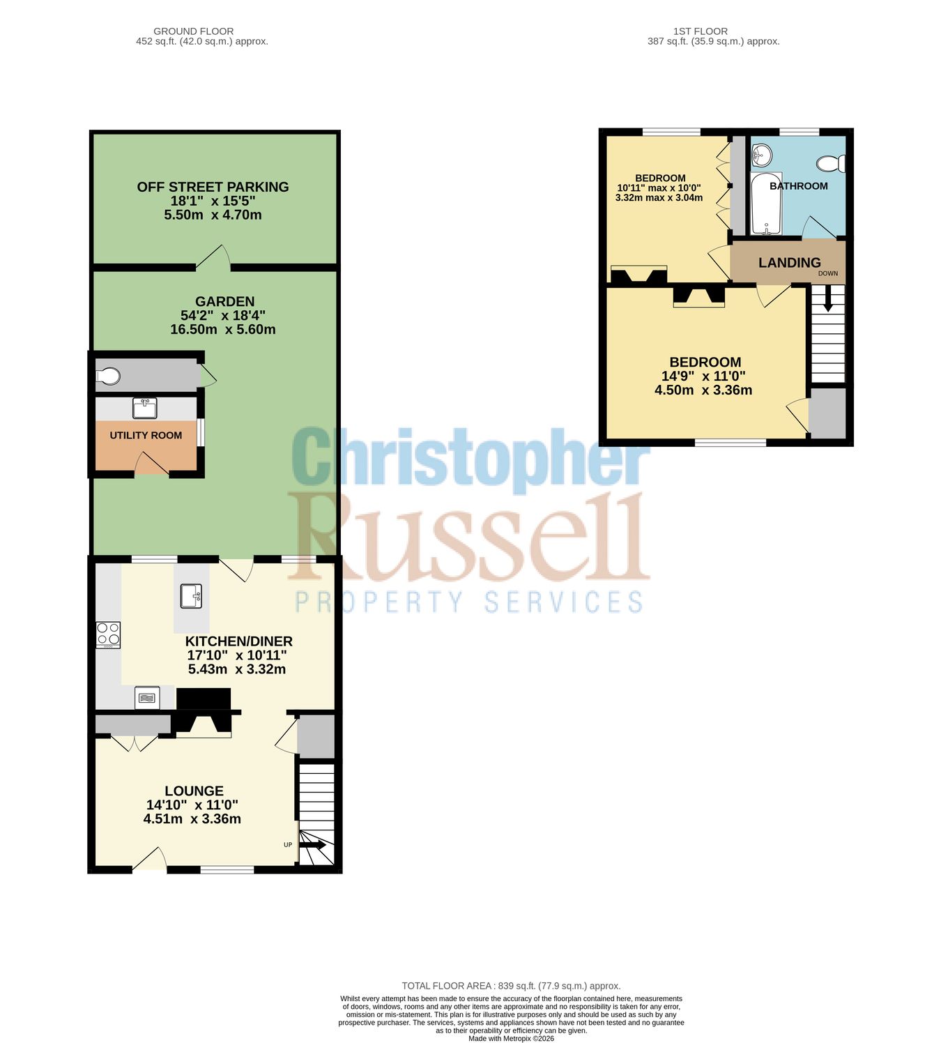 14, Burnt Oak Lane, Sidcup floorplan
