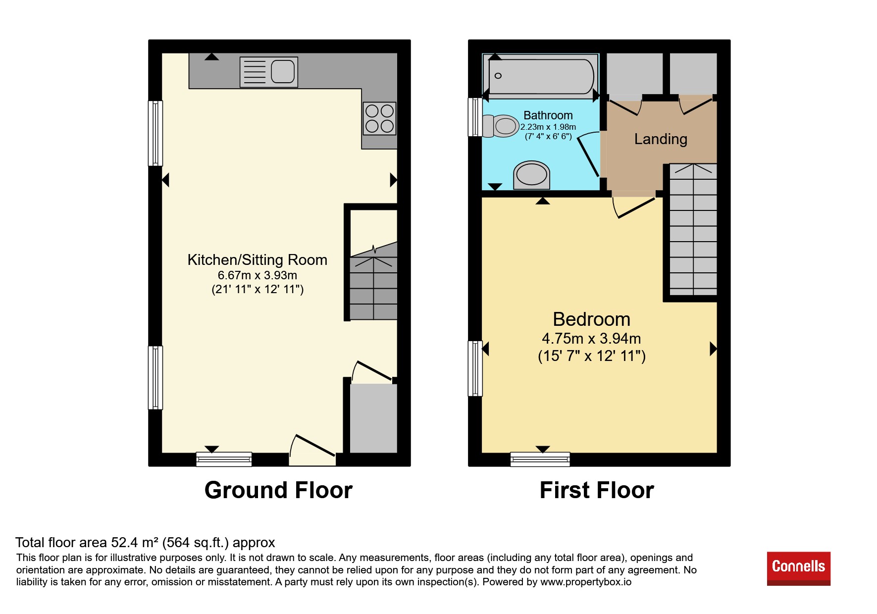 49b, Park Street, Weymouth floorplan