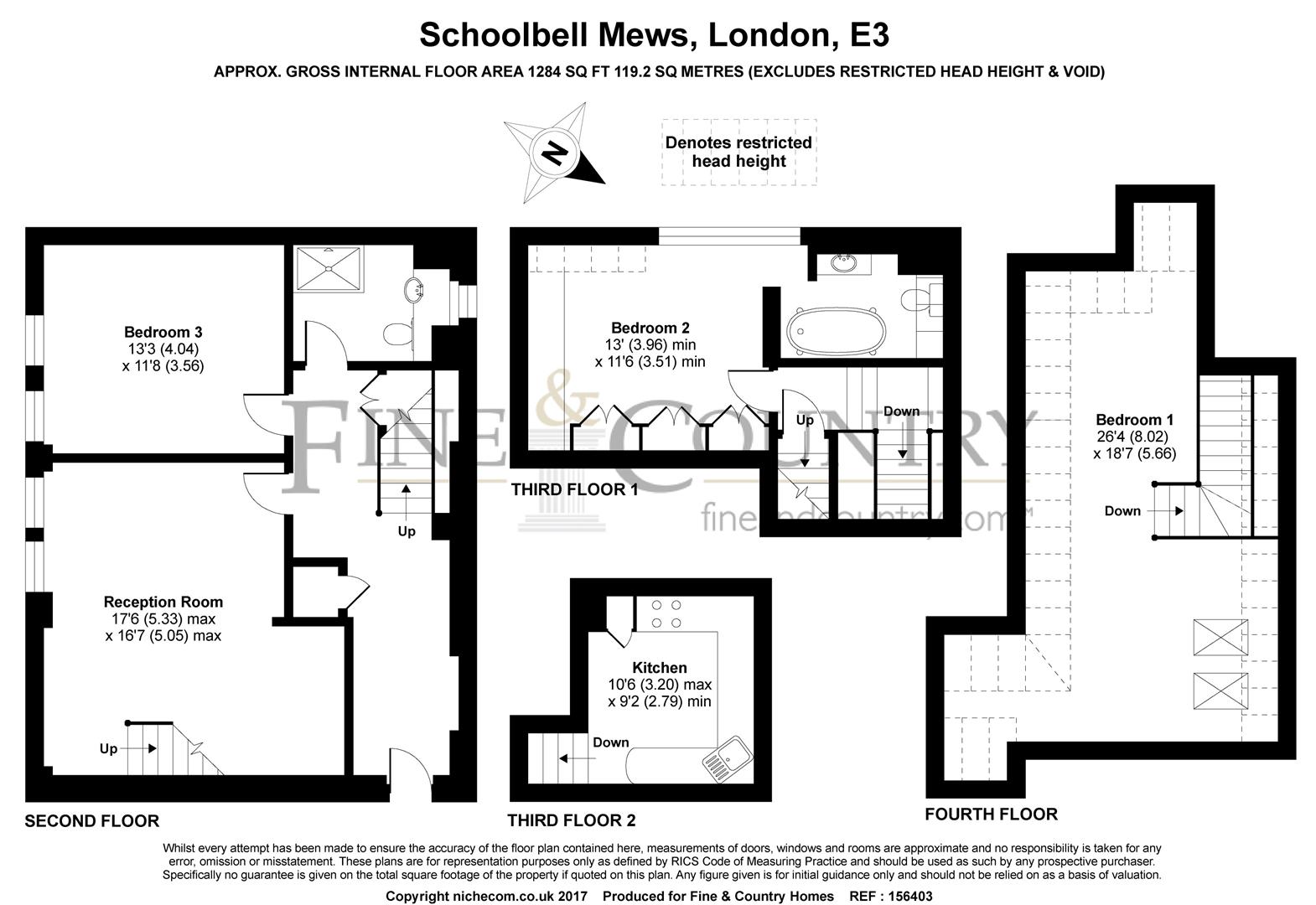 3 Bedrooms Flat for sale in Schoolbell Mews, London E3