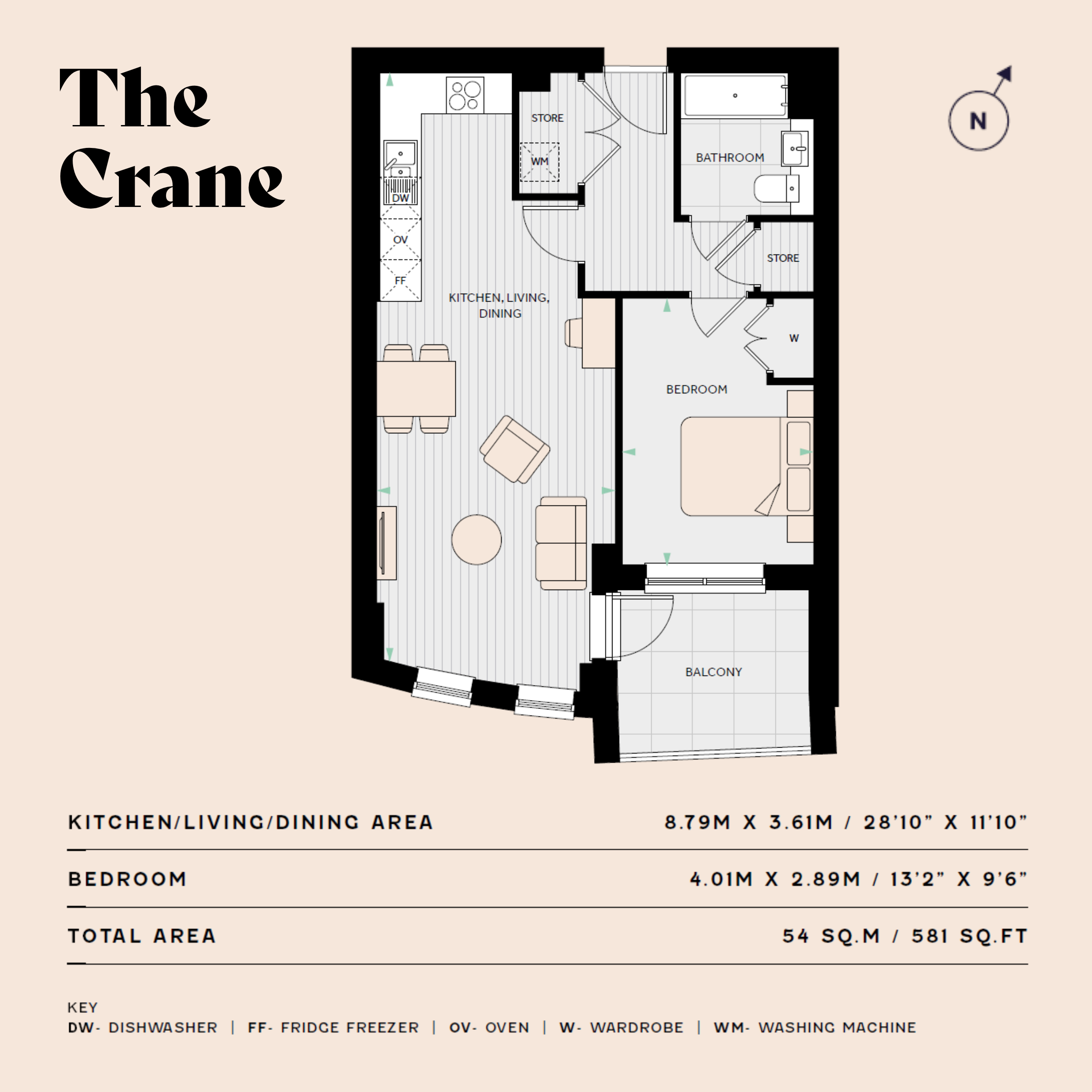 B1.10, Bell Road, Hounslow floorplan