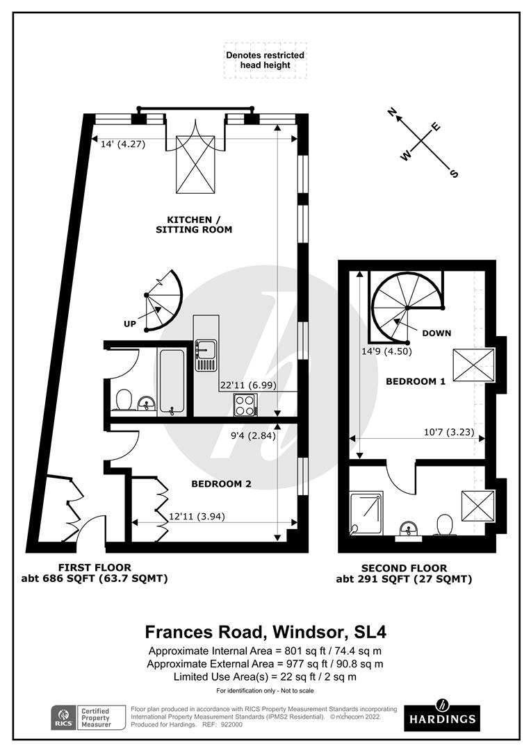 Frances Road, Windsor SL4, 2 bedroom flat for sale 64562459