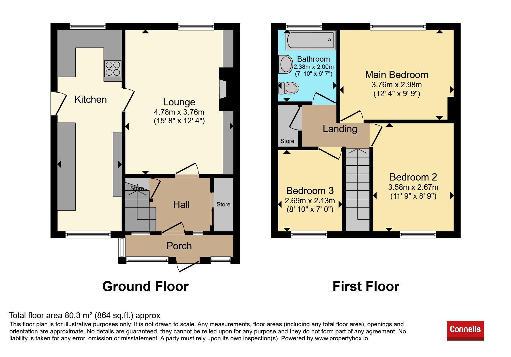 23, Mallicot Close, LICHFIELD floorplan
