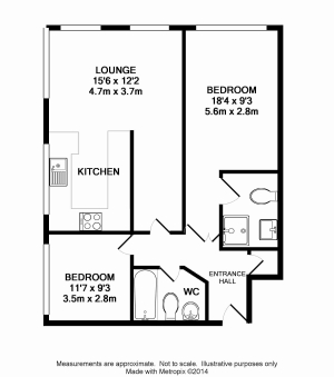 20, Constable Mews, Bromley floorplan