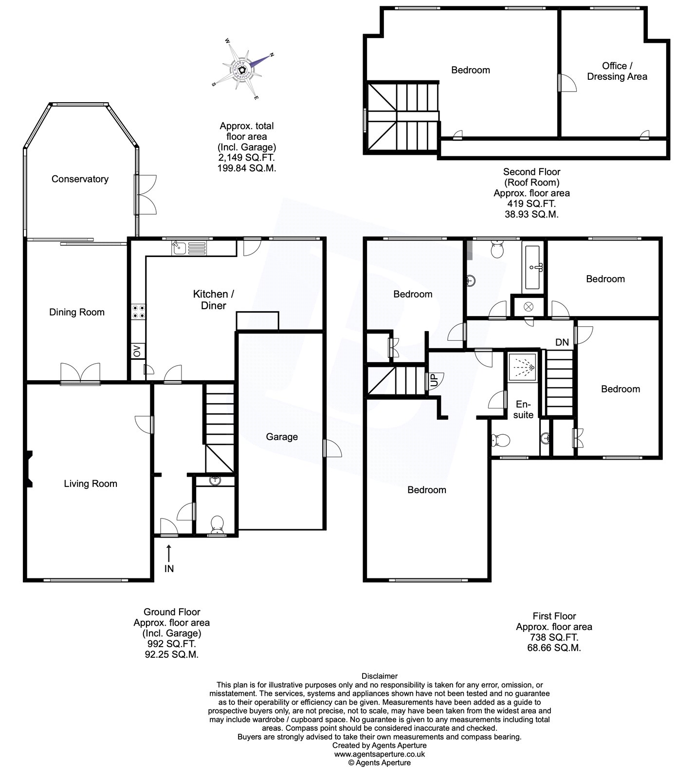 Barley Close, Langdon Hills, Basildon, Essex SS16, 5 bedroom detached