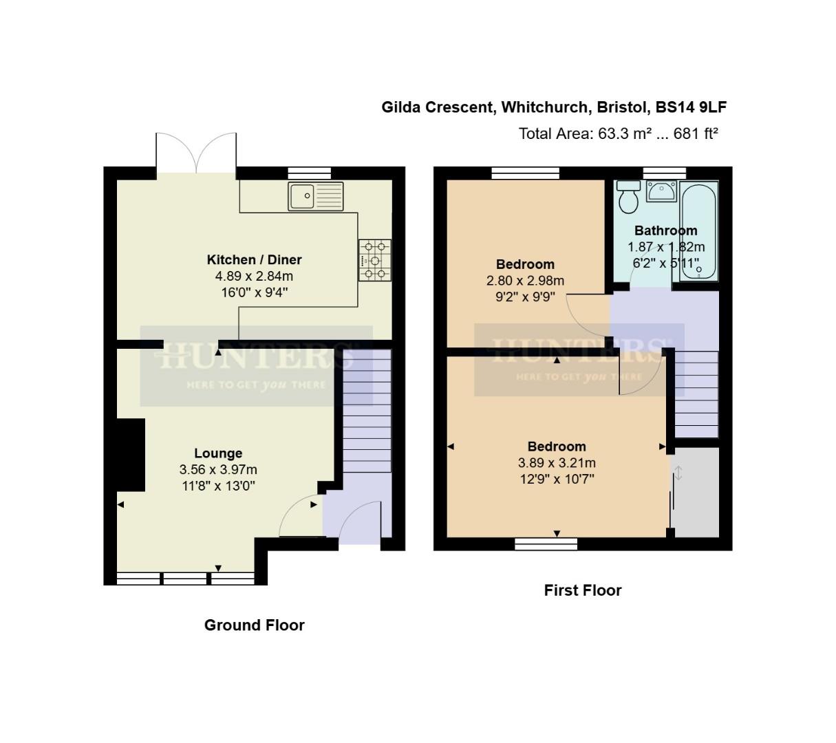 6, Gilda Crescent, Bristol floorplan