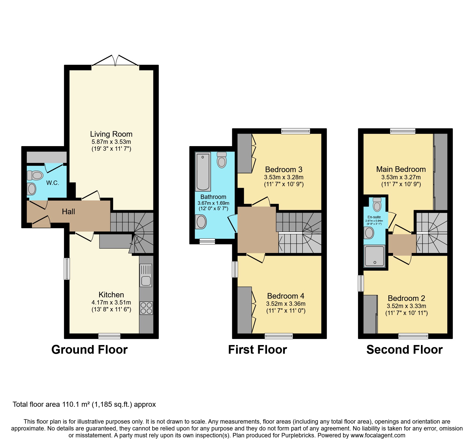 34, Amy Johnson Way, Hull floorplan
