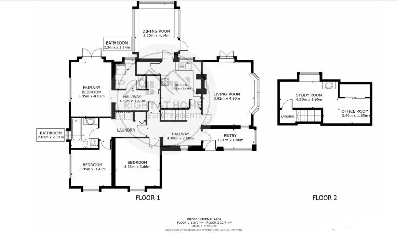 38 Pinn Hill, Exeter floorplan