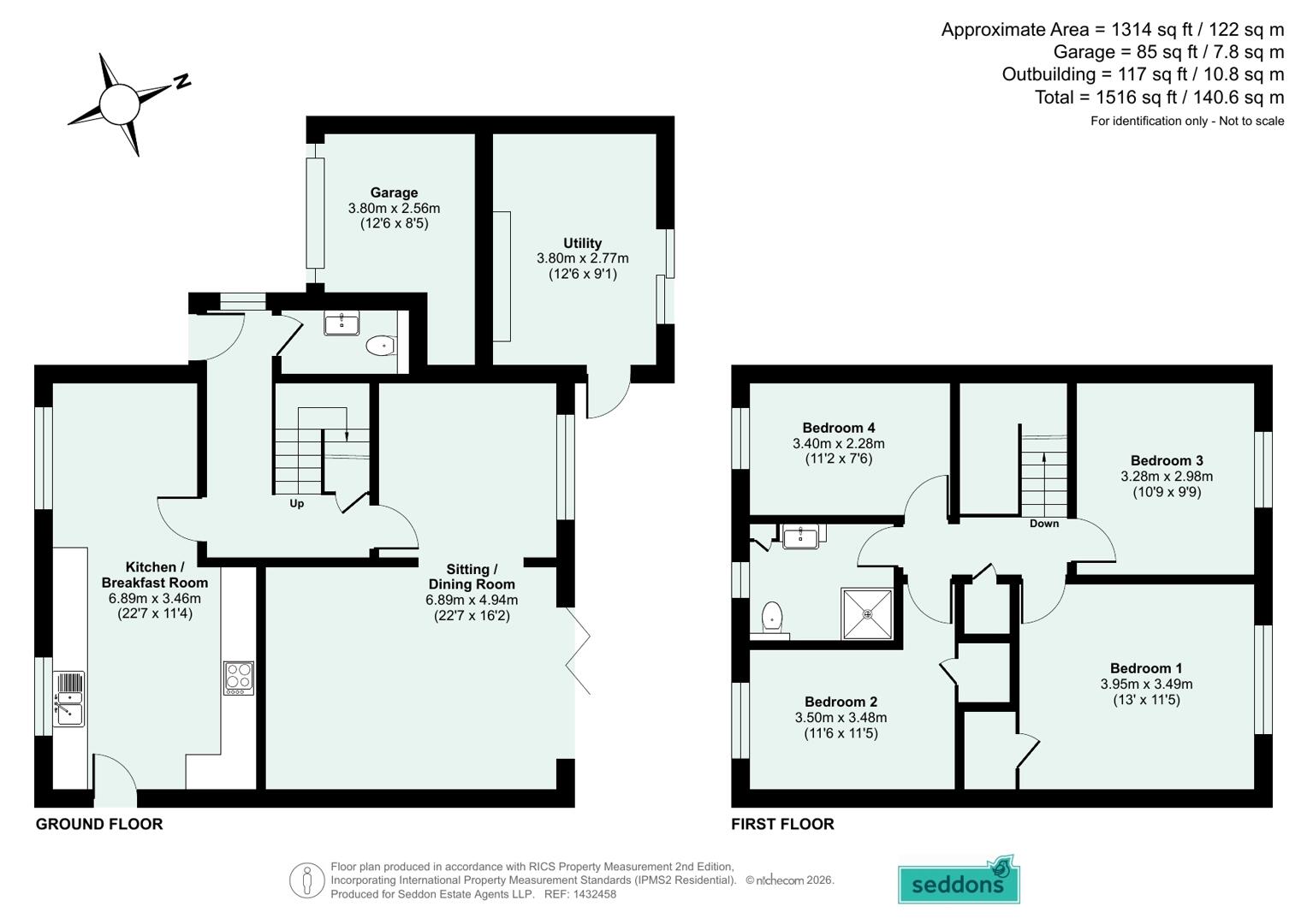 Markarshe, Cullompton floorplan