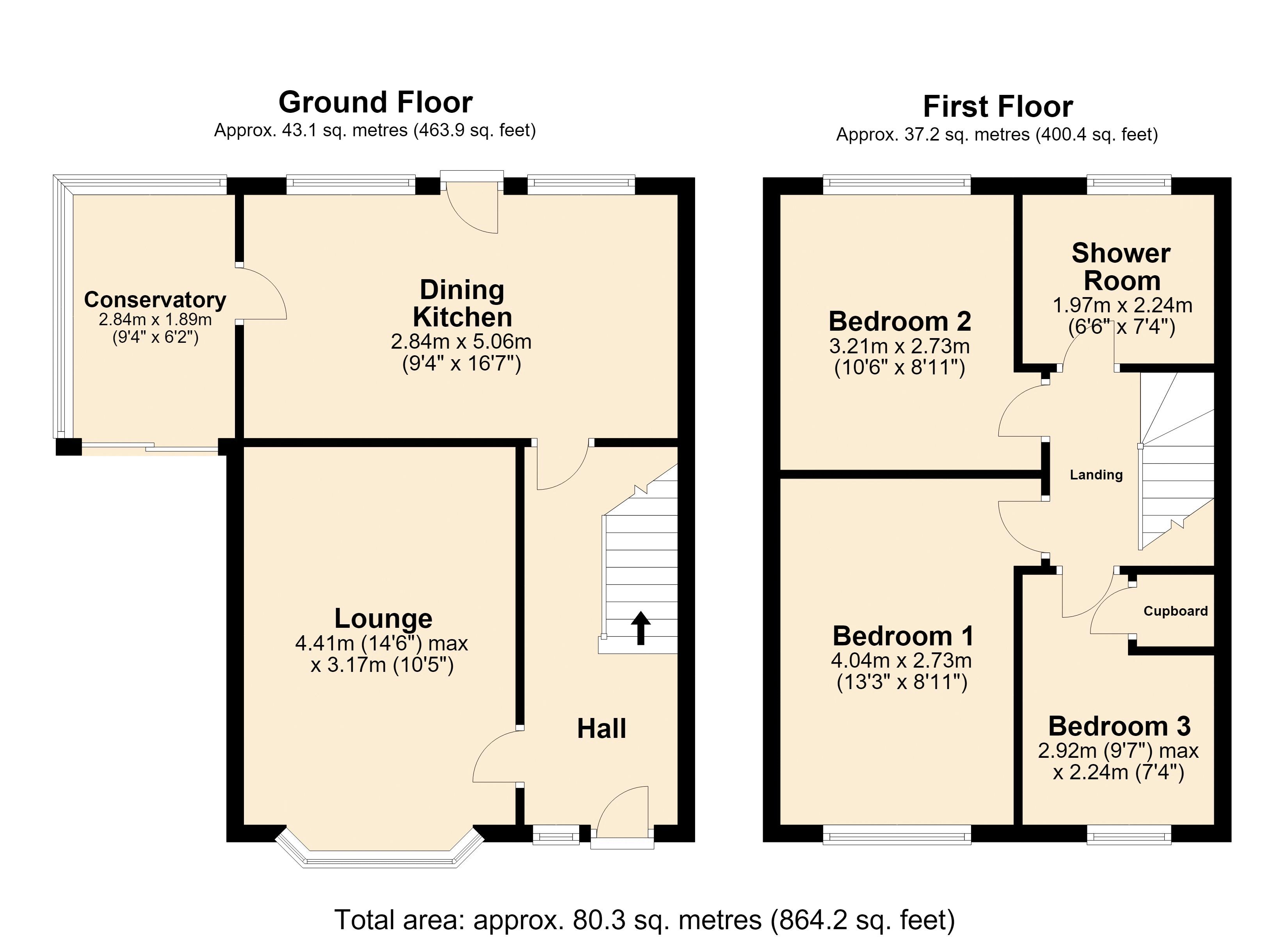 4, Coupland Close, Rossendale floorplan