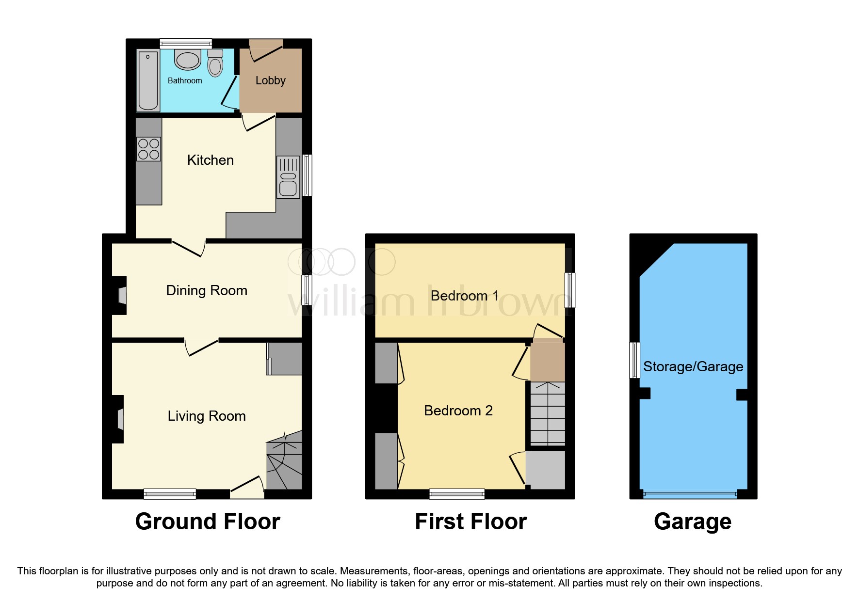 Shelfanger Road, Diss IP22, 2 bedroom semidetached house for sale