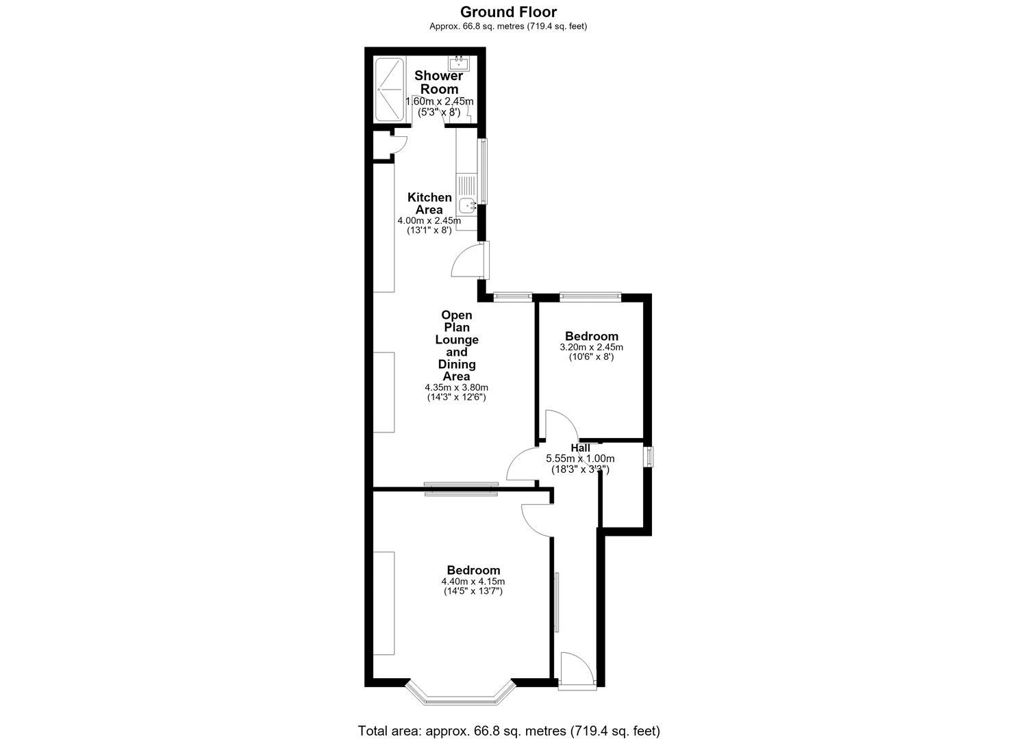 Addycombe Terrace, Newcastle Upon Tyne floorplan