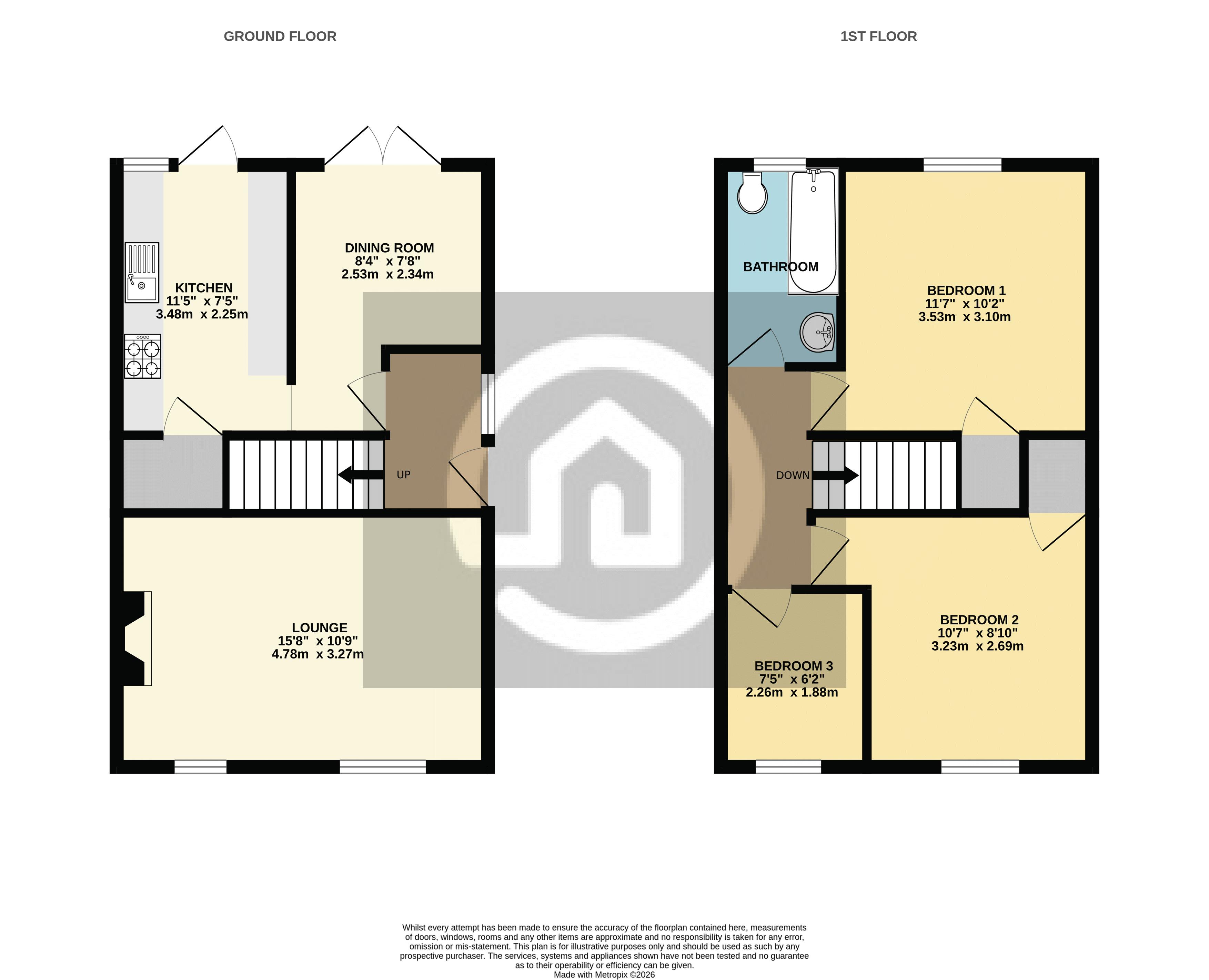 21, Rookery Walk, Shefford floorplan