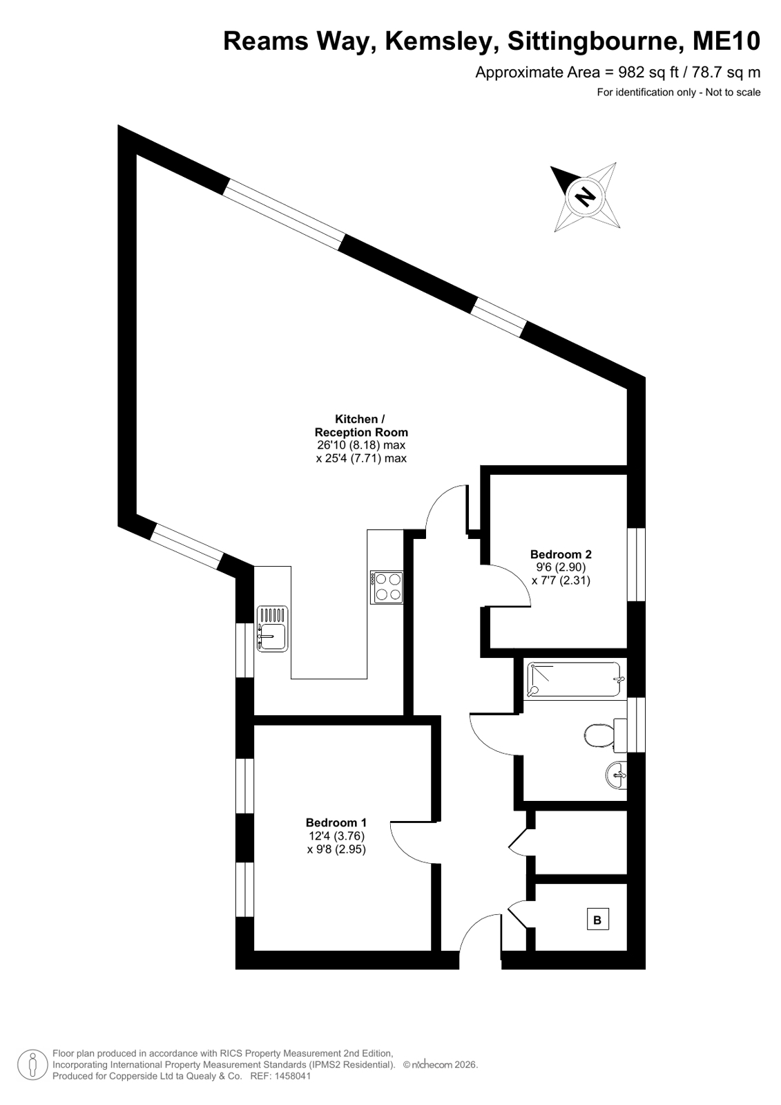 82, Reams Way, Sittingbourne floorplan