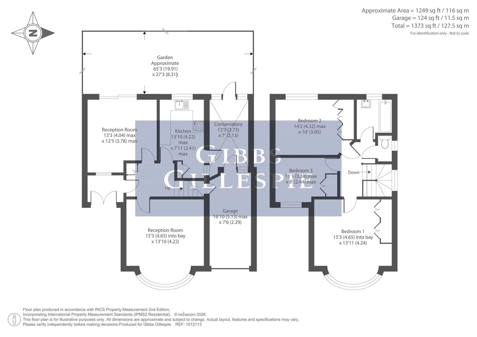 8, The Drive, Harrow floorplan