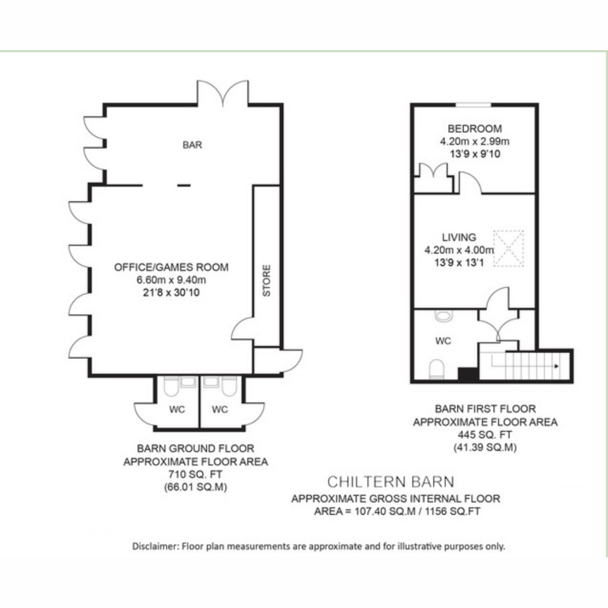 Chiltern House, Mill Lane, Reading floorplan