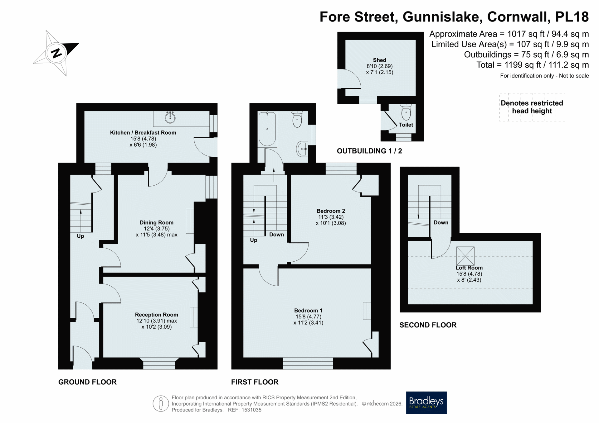 Fore Street, Cornwall floorplan
