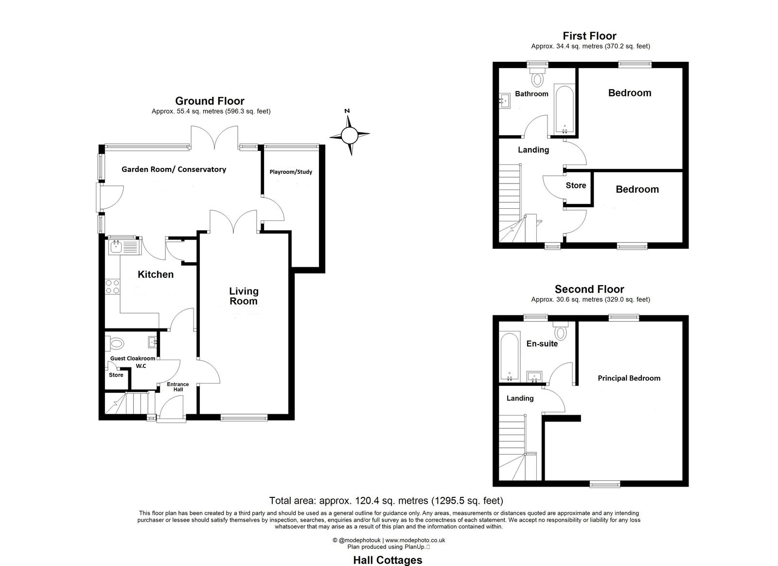 2, Hall Cottages, Roydon floorplan