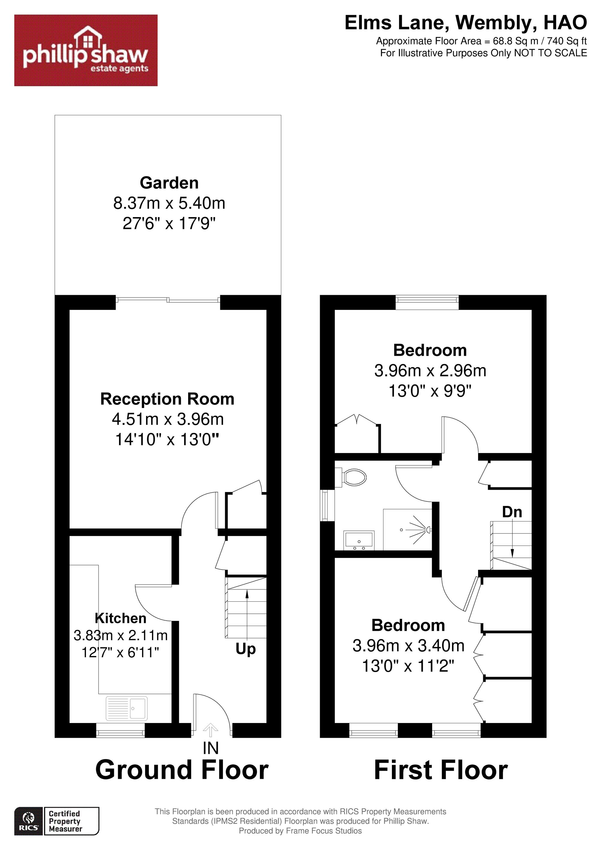 6a Elms Lane, Wembley floorplan