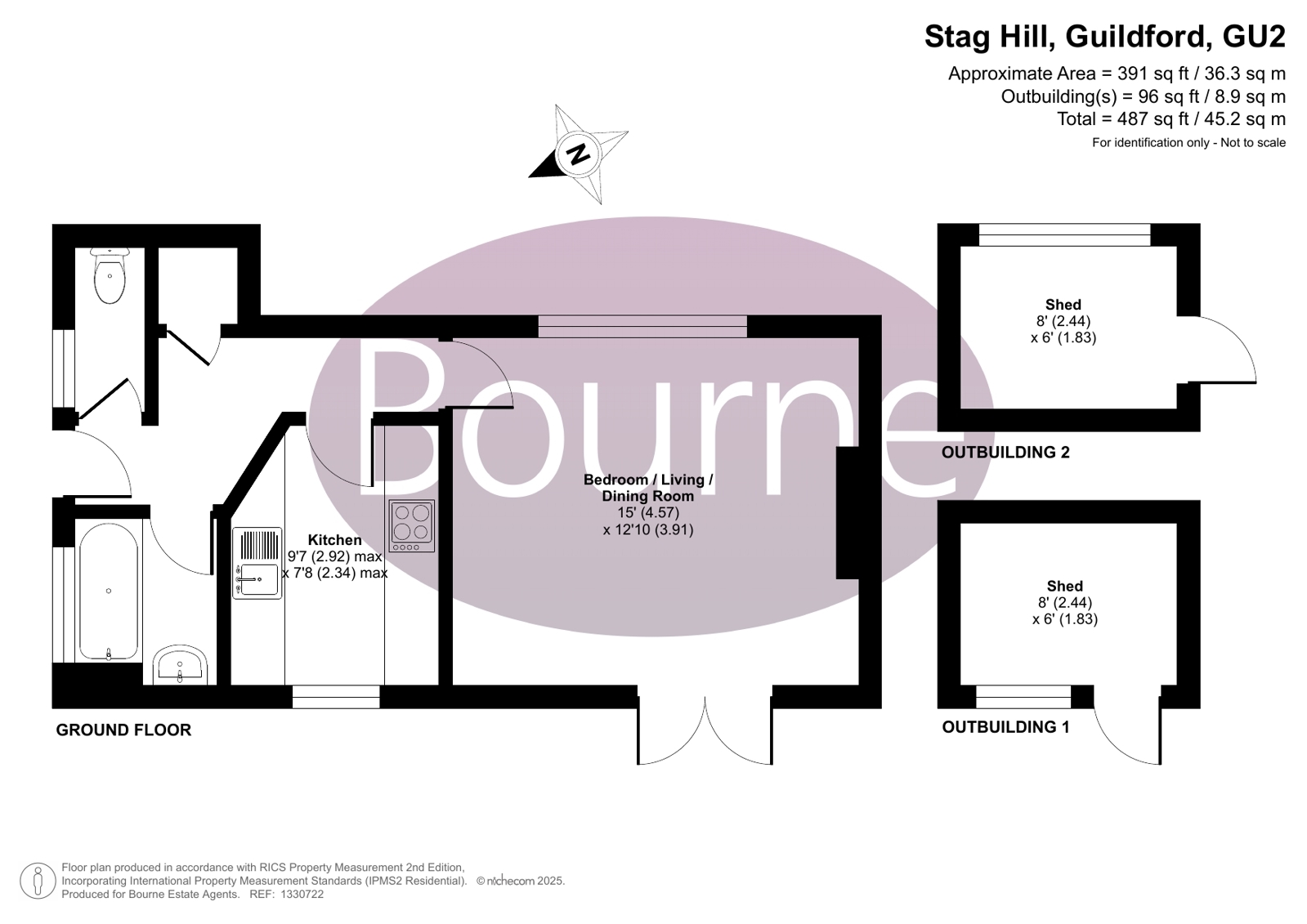 9, Stag Hill, Guildford floorplan