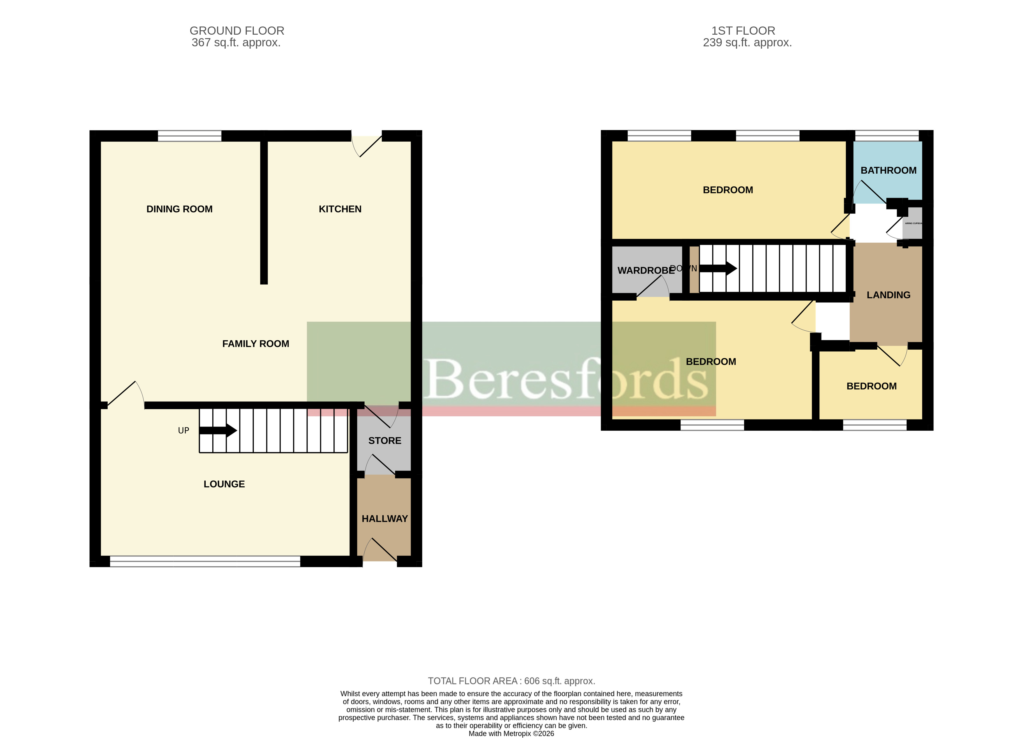 5, Little Meadow, Chelmsford floorplan