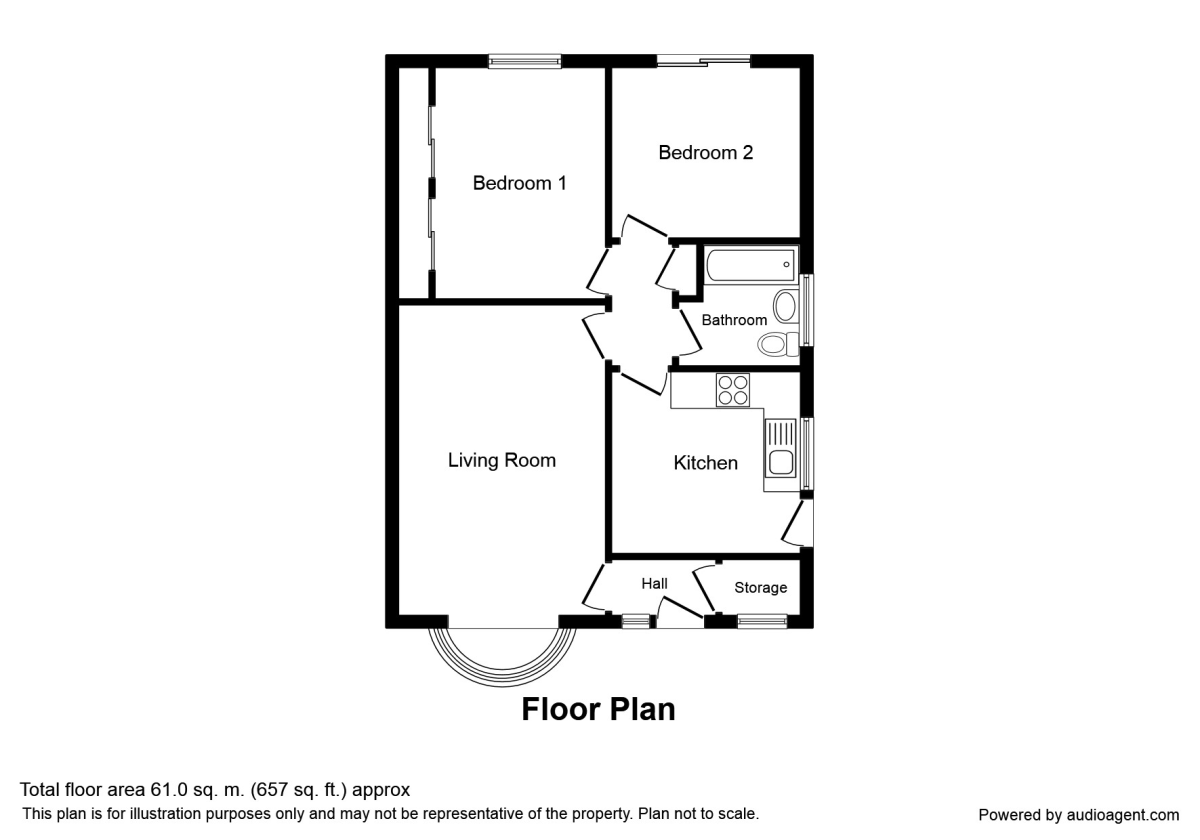 2 Bedrooms Bungalow for sale in Stablers Walk, Earswick, York YO32