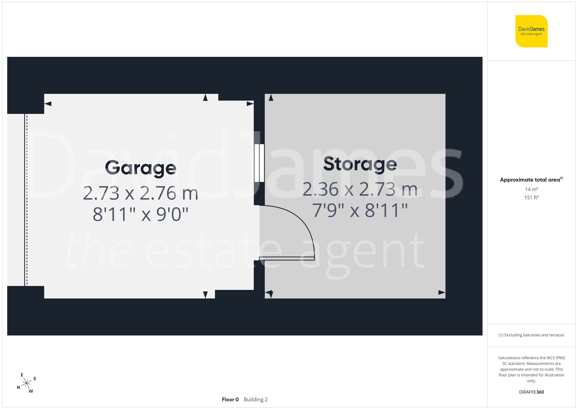 11 Rothbury Close, Nottingham floorplan