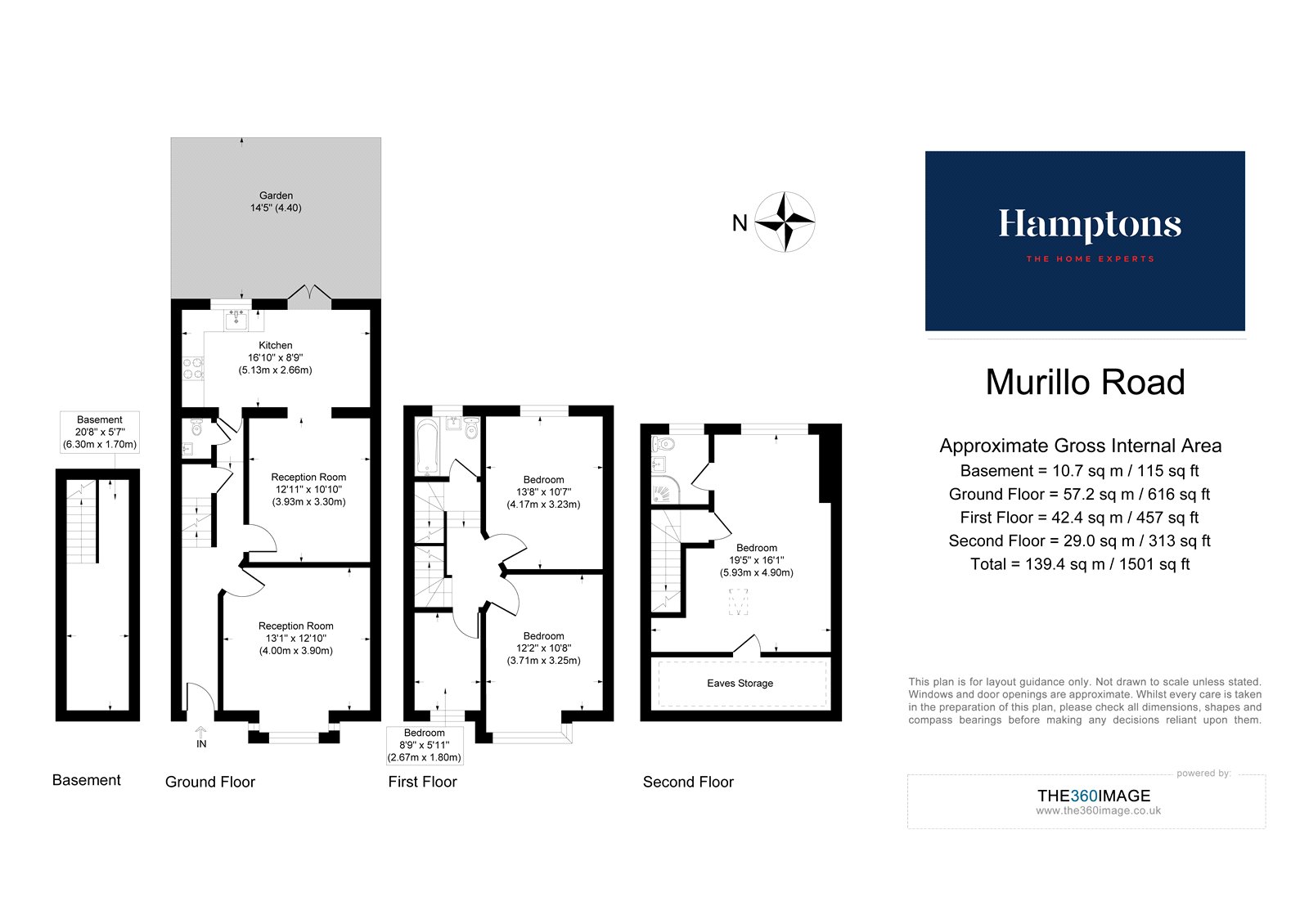 Murillo Road, London SE13, 4 bedroom terraced house for sale 64270943