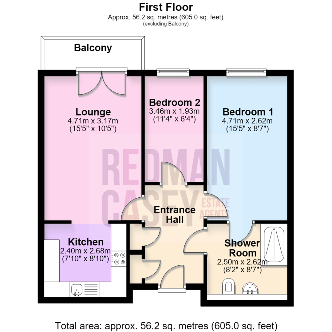 18 Manor Gardens, Hough Fold Way, Bolton floorplan