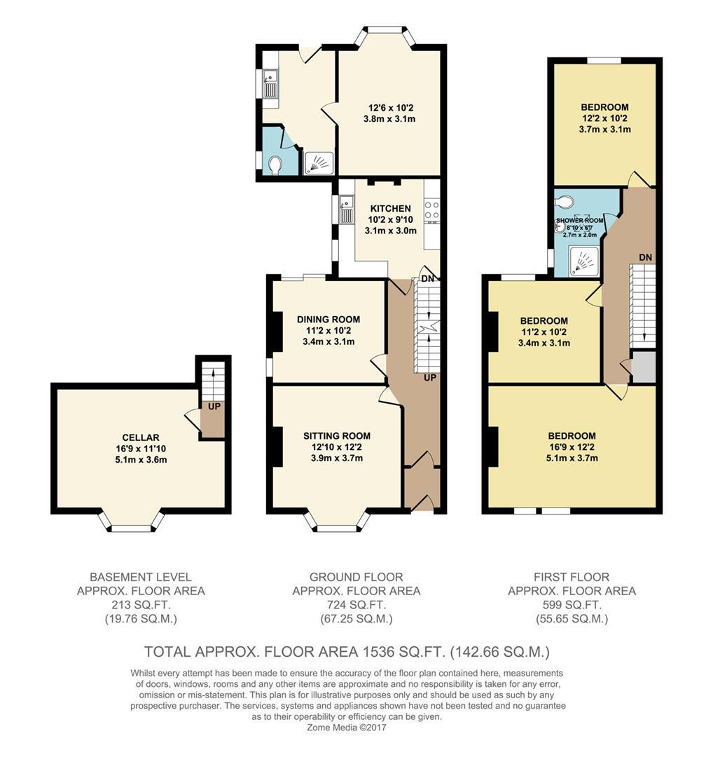 Chester Road, Gillingham floorplan