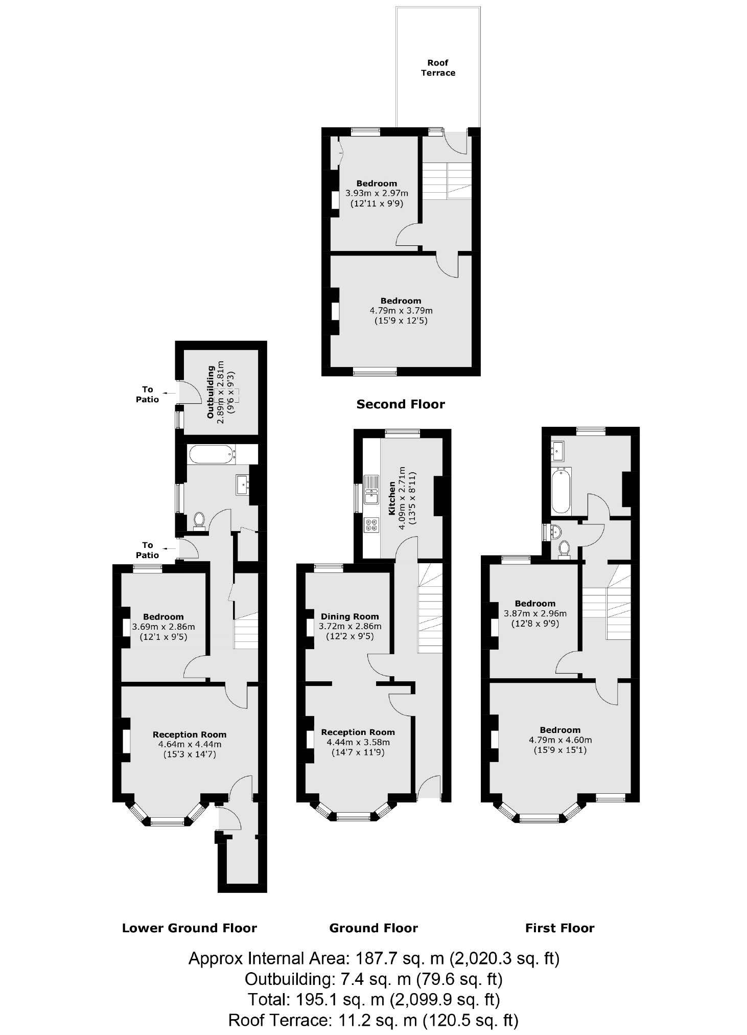 148, Southwark Bridge Road, London floorplan
