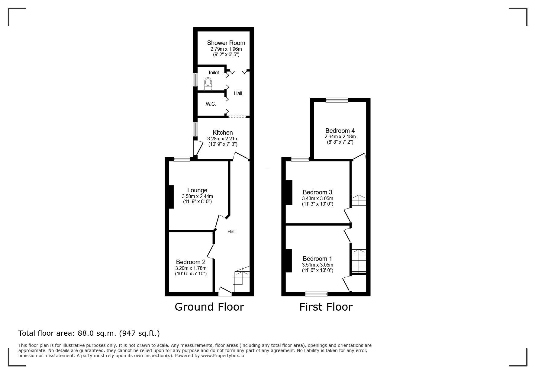 Vale Drive, Mansfield floorplan