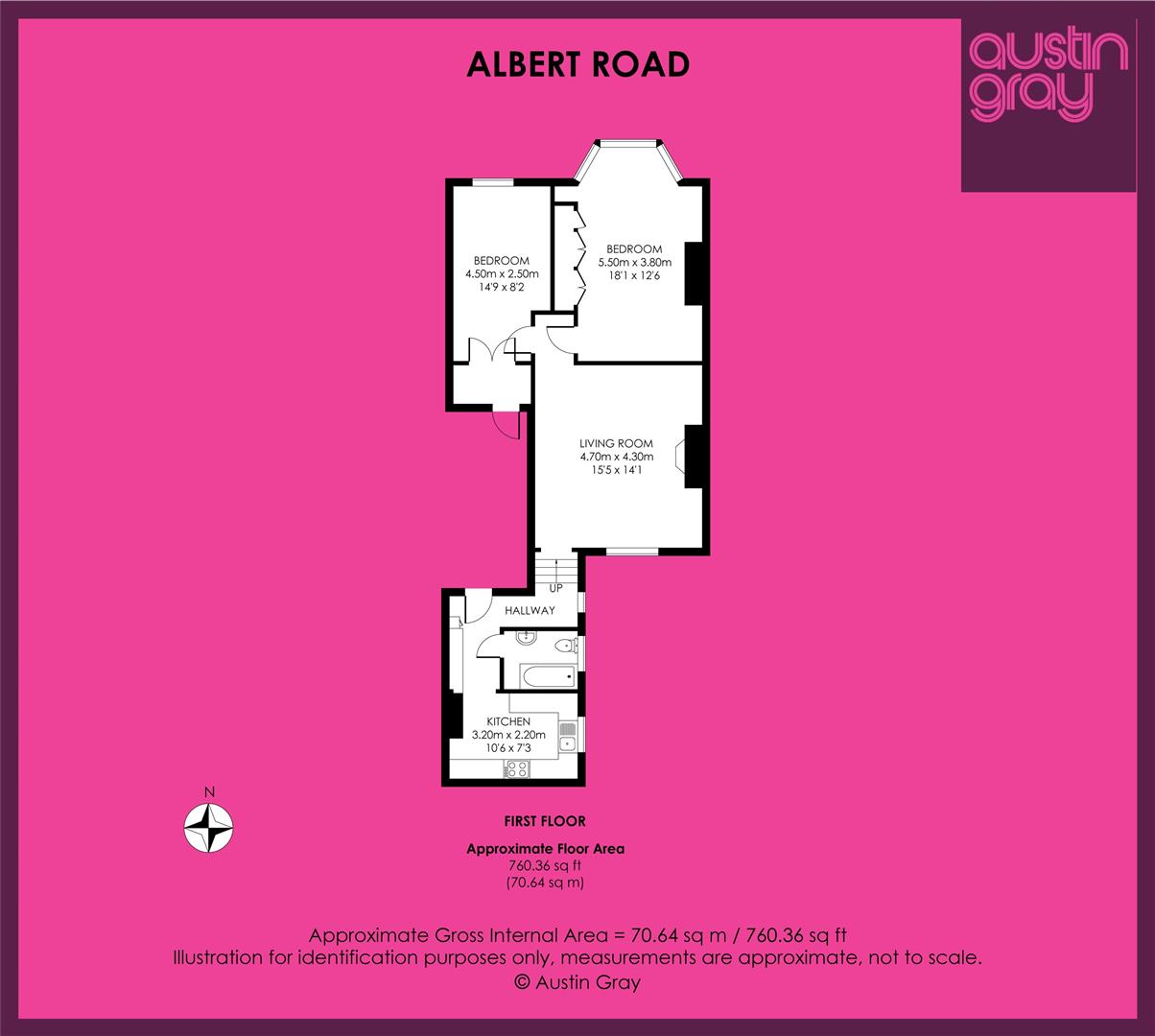 Flat 2, 24, Albert Road, Brighton floorplan