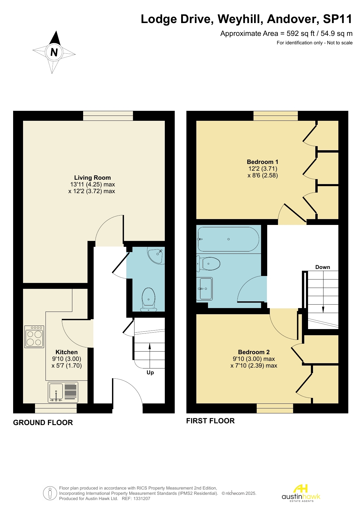 22 Lodge Drive, Weyhill, Andover floorplan