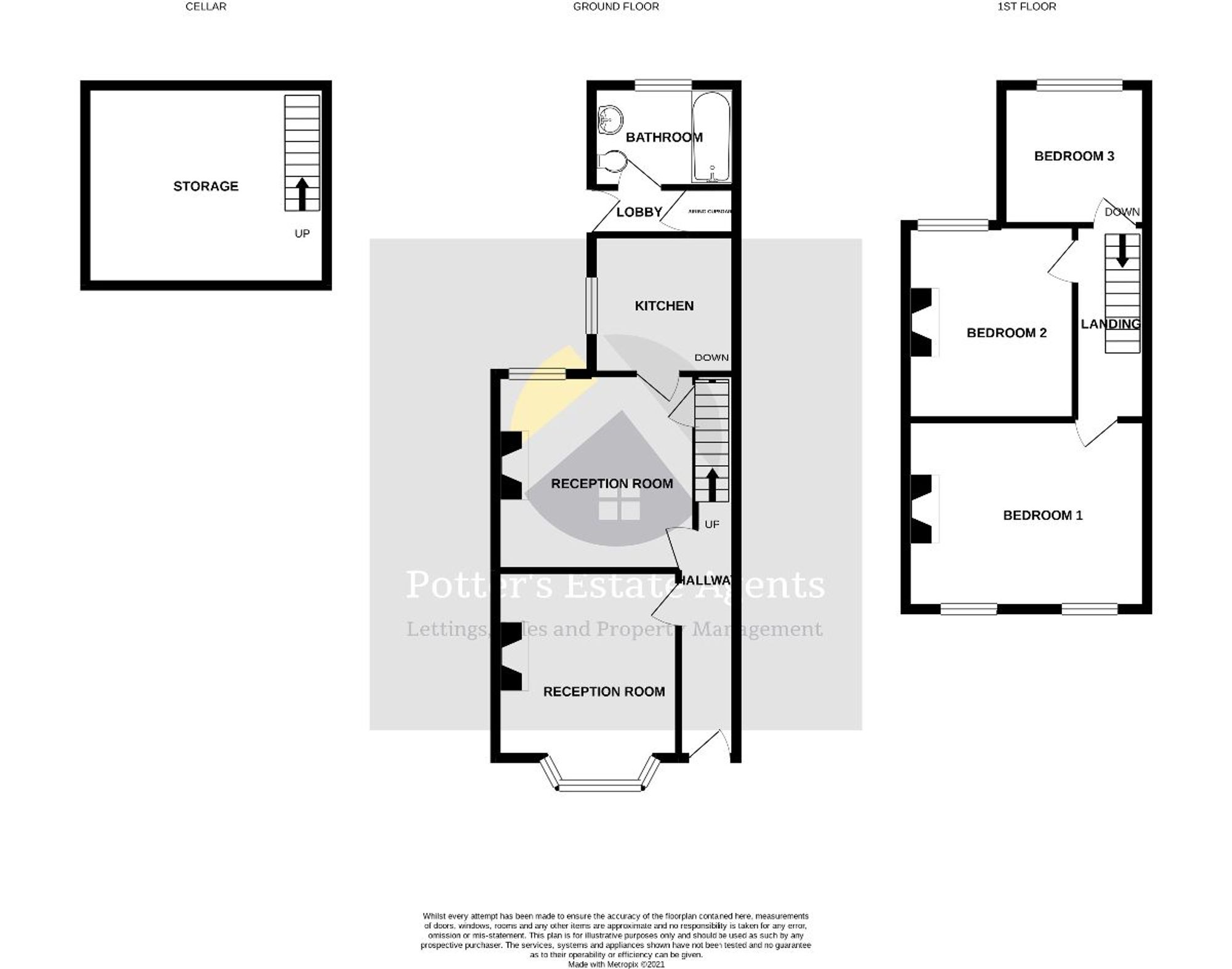 8 Palmerston Road, Ipswich floorplan