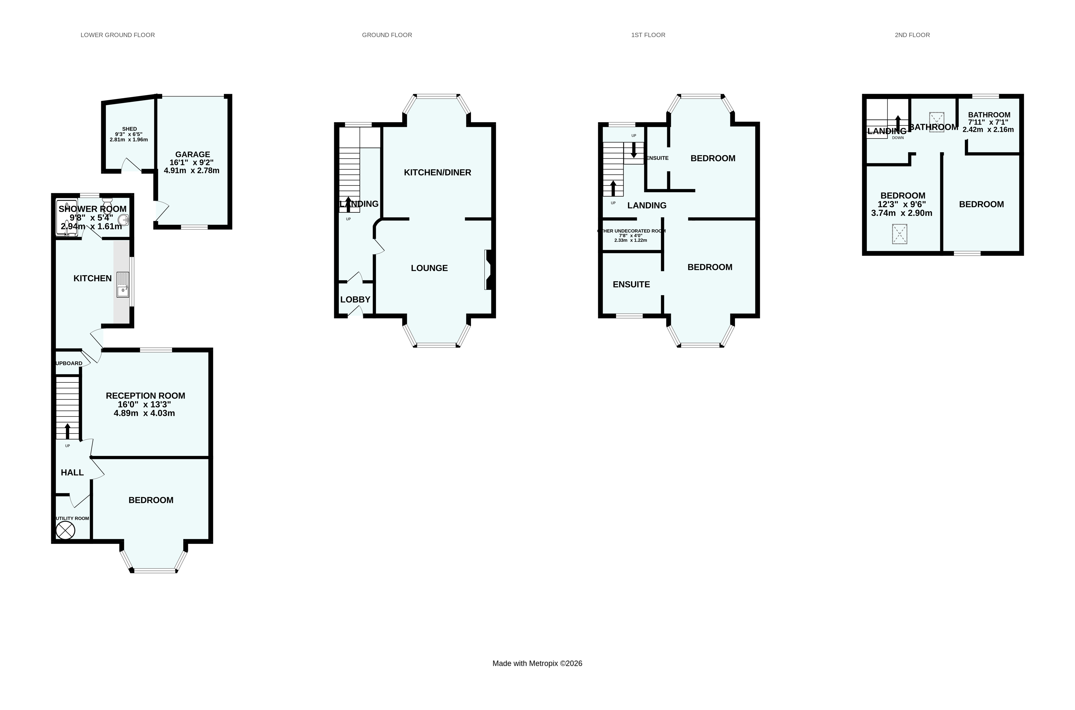 28 Lannoweth Road, Penzance Cornwall, Cornwall floorplan